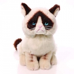 Grumpy Cat Stuffed Animal Plush 9"