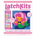 LatchKits Mini-Rug Sewing Kit The Classic Latch Hook Craft Kit - Mermaid